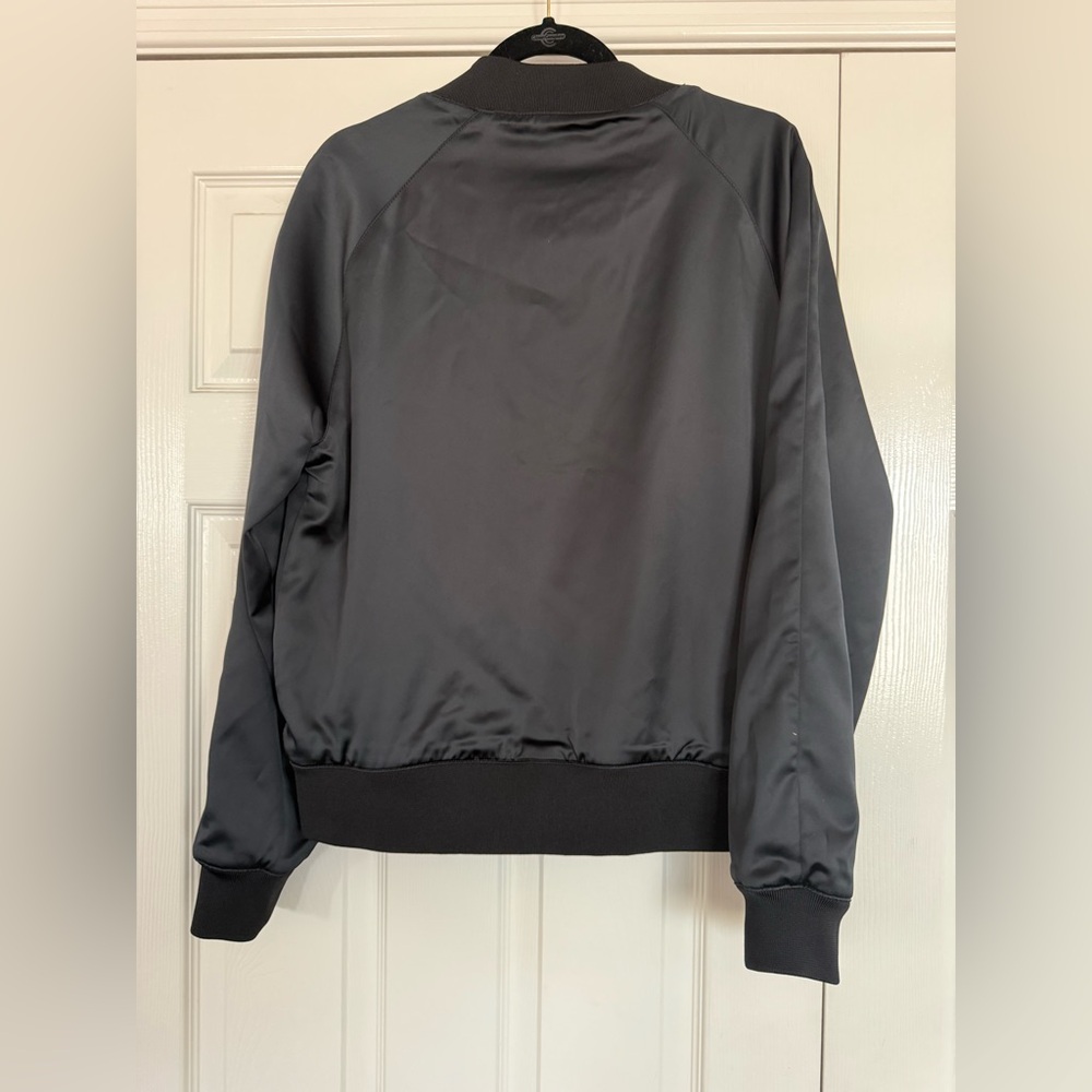 Men’s Black Polyester reversible H&M Bomber Jacket - Picture 2 of 7
